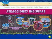 Tablet Screenshot of chorro.com.mx